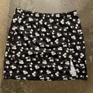 Floral Mini Skirt